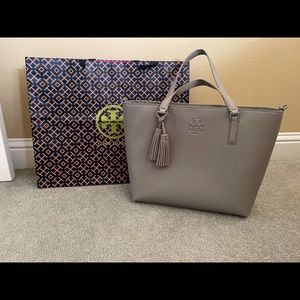 Tory Burch Thea tote with center zipper